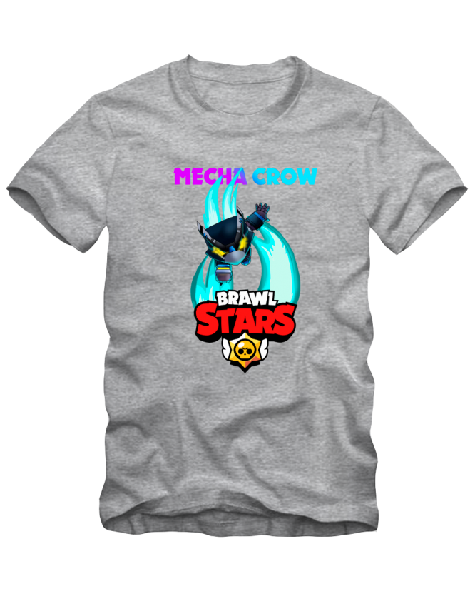  Marškinėliai Brawl Stars Mecha Crow